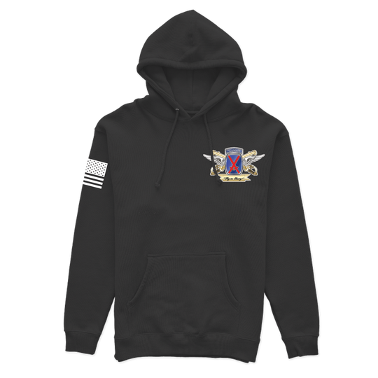 HHC, 10th CAB "Renegades" Hoodies W/ Flag