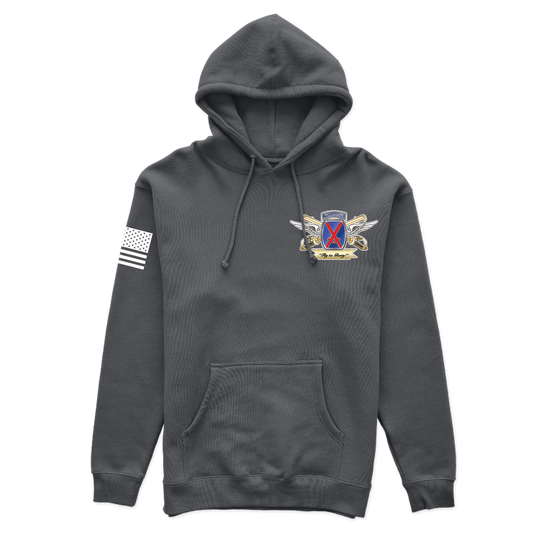 HHC, 10th CAB "Renegades" Hoodies W/ Flag