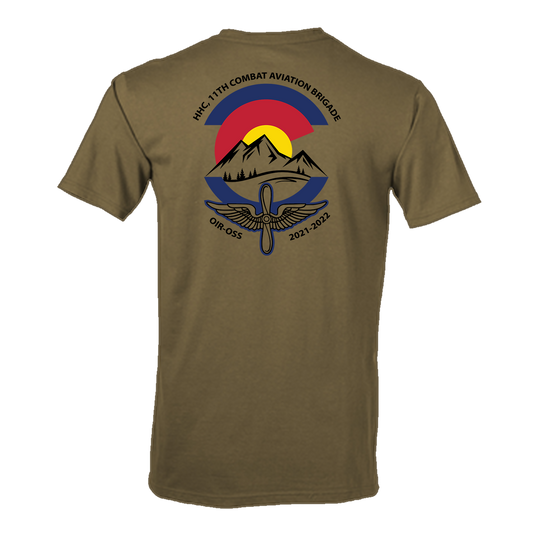 HHC, 11 ECAB War Eagles Flight Approved T-Shirt