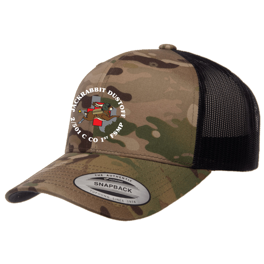 1 FSMP, C Co, 2-501 Jackrabbit Dustoff Embroidered Hats