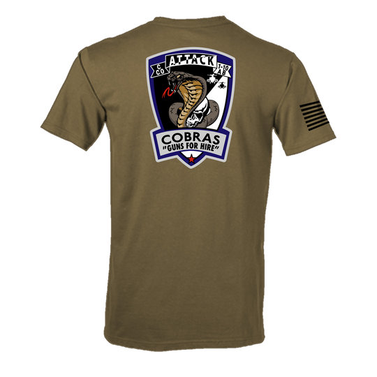 C Co, 1-10 "Cobras" Flight Approved T-Shirt