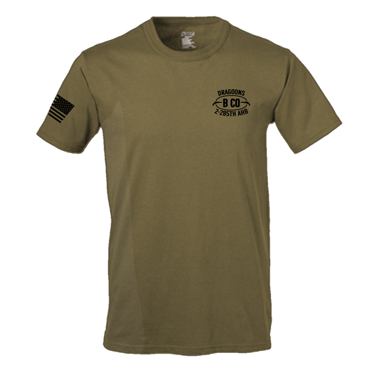 B Co, 2-285 AHB Dragoons Flight Approved T-Shirt Legacy