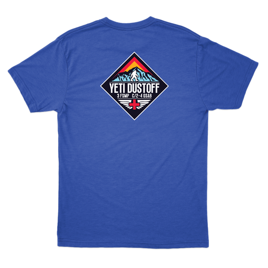 3 FSMP, C Co, 2-4 GSAB "Yeti Dustoff" T-Shirts