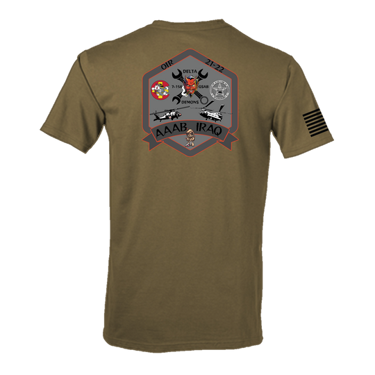 D Co, 7-158 GSAB Flight Approved T-Shirt