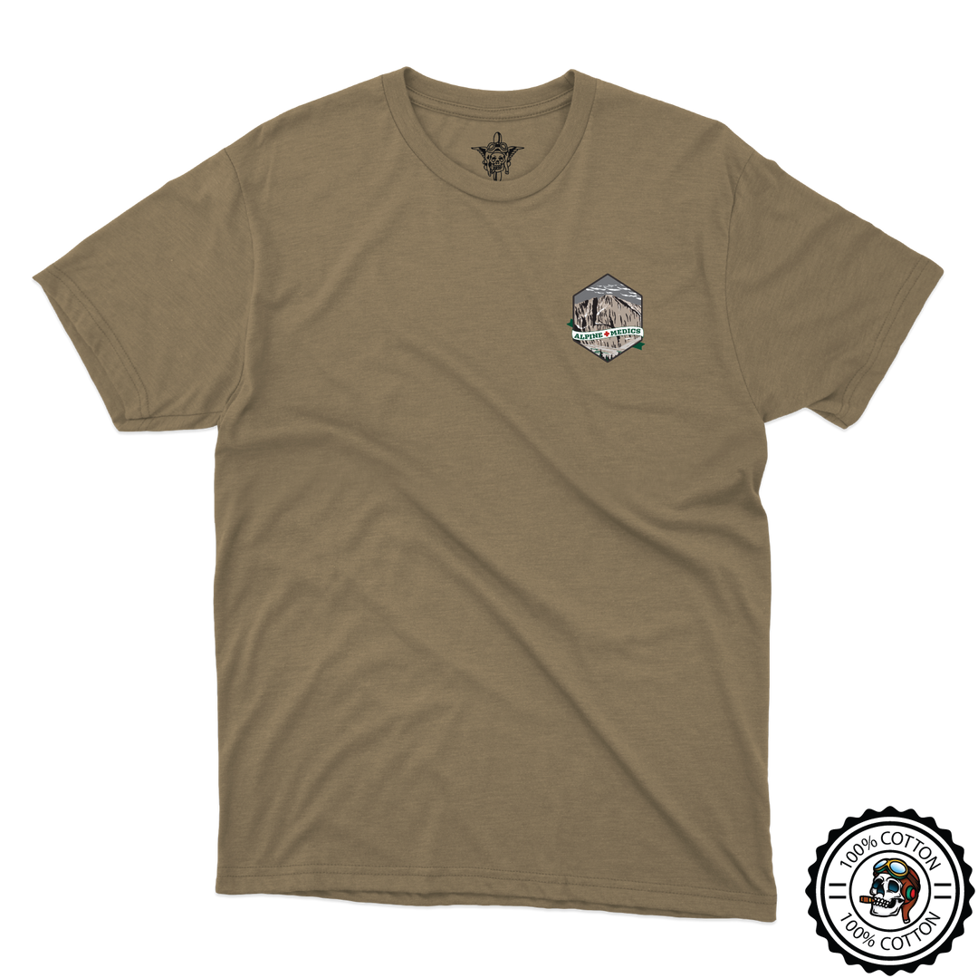 919th Medical Company (GA) "Alpine Medics" Flight Approved T-Shirt V4