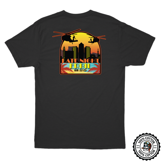 A Co, 3-142 AHB "Late Night" OIR 22-23 T-Shirts V2