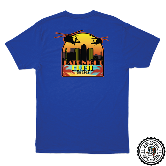 A Co, 3-142 AHB "Late Night" OIR 22-23 T-Shirts V2