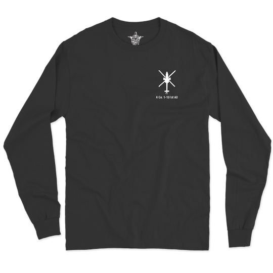 A Co, 1-151 AB "Nightmare" Long Sleeve T-Shirt