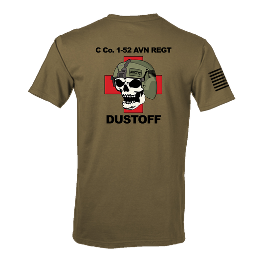C Co, 1-52 Arctic Dustoff Flight Approved T-Shirt