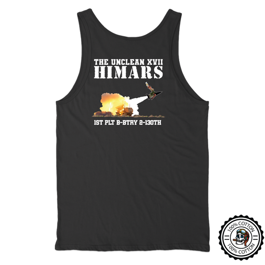 1 PLT, B BTRY, 2-130th FAR "Unclean XVII" Tank Top