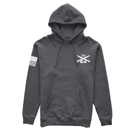 1 PLT, B BTRY, 2-130th FAR "Unclean XVII" Hoodie