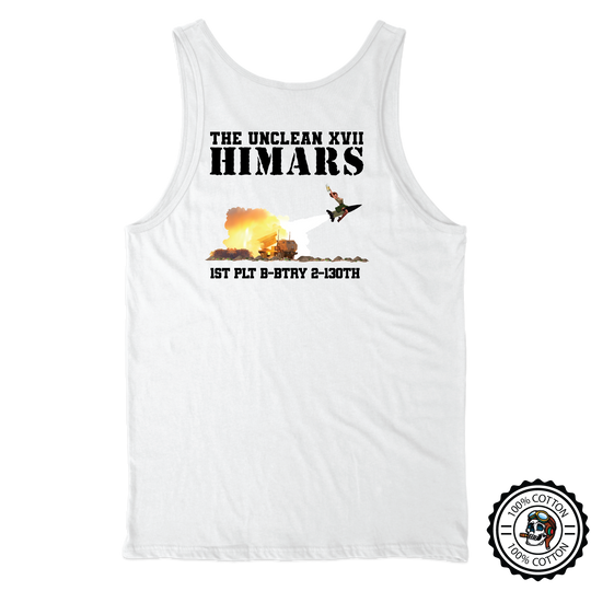 1 PLT, B BTRY, 2-130th FAR "Unclean XVII" Tank Top