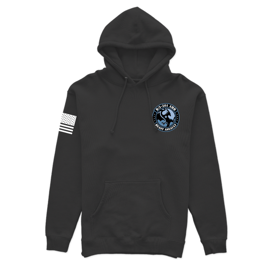 B Co, 3-501 AHB "Beast Assault" Hoodie Blue