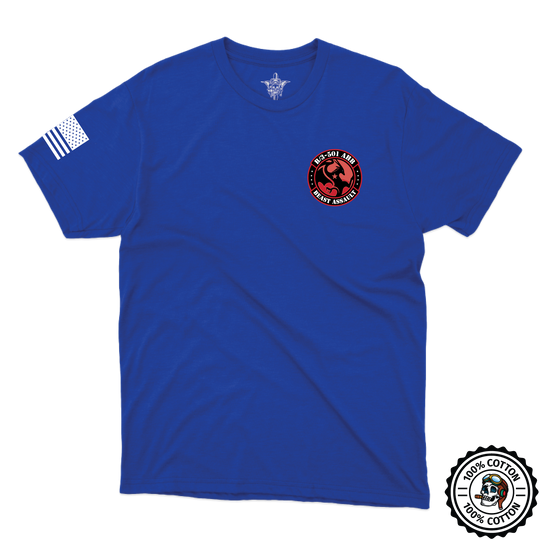 B Co, 3-501 AHB "Beast Assault" T-Shirts Red