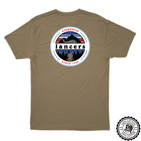 B Co, 5-101 AHB "Lancers" Tan 499 T-Shirt