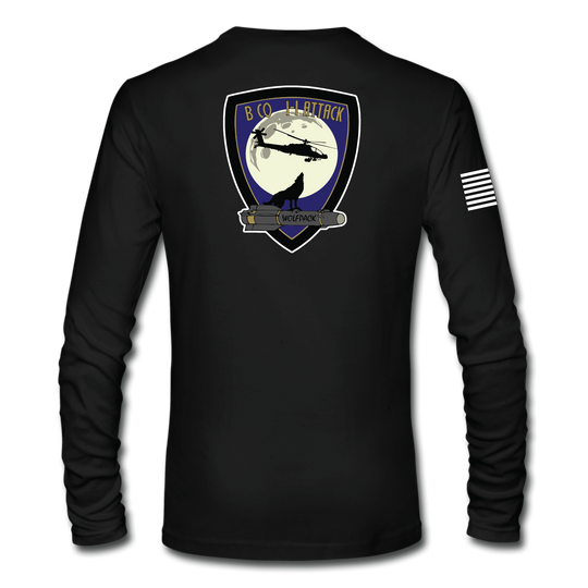 B Co, 1-1 AB "Wolfpack" Long Sleeve T-Shirt