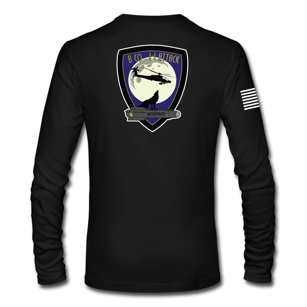 B Co, 1-1 AB "Wolfpack" Long Sleeve T-Shirt