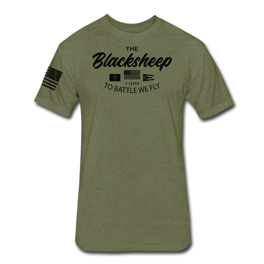 C Co, 1-137 AVN "Black Sheep" T-Shirt