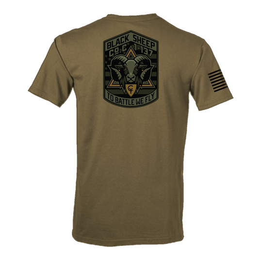 C Co, 1-137 AVN "Black Sheep" Flight Approved T-Shirt