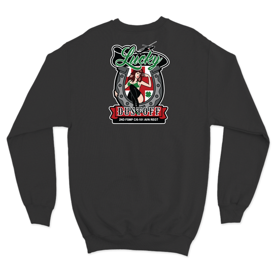 2FSMP, C Co, 6-101 AVN "Lucky Dustoff" Crewneck Sweatshirt