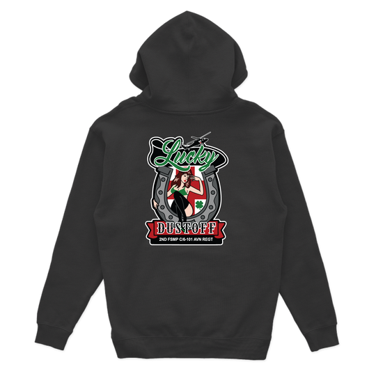 2FSMP, C Co, 6-101 AVN "Lucky Dustoff" Hoodies