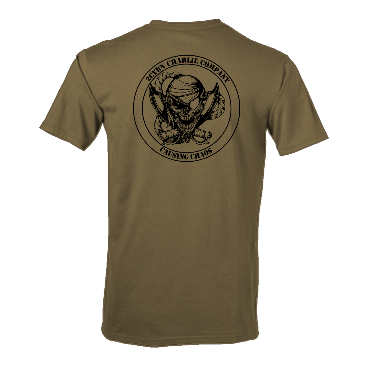 C Co 2CYBN Corsairs Tan 499 T Shirt