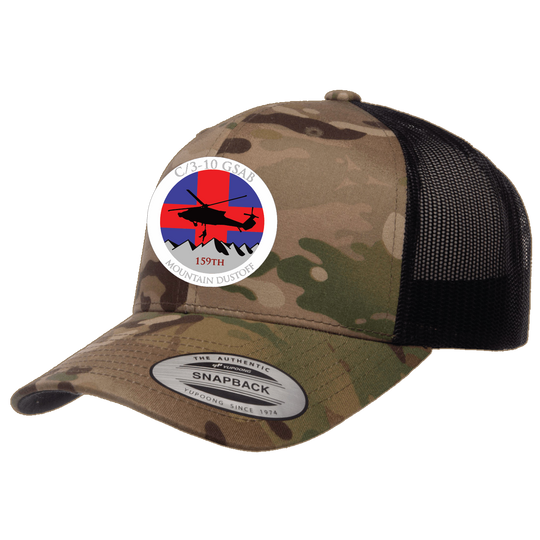 C Co, 3-10 GSAB Mountain Dustoff Embroidered Hats V2