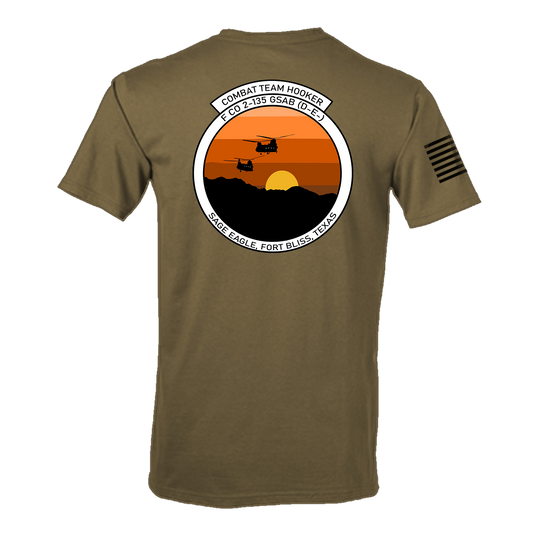 Combat Team Hooker Sage Eagle Flight Approved T-Shirt Legacy