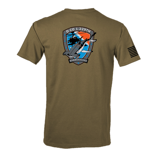 D Co, 1-229 AB "Hammerheads" Flight Approved T-Shirt