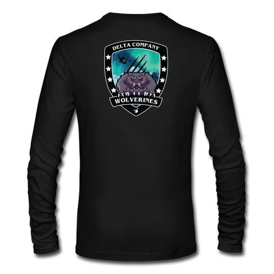 D Co, 1-25 AB "Wolverines" Long Sleeve T-Shirt