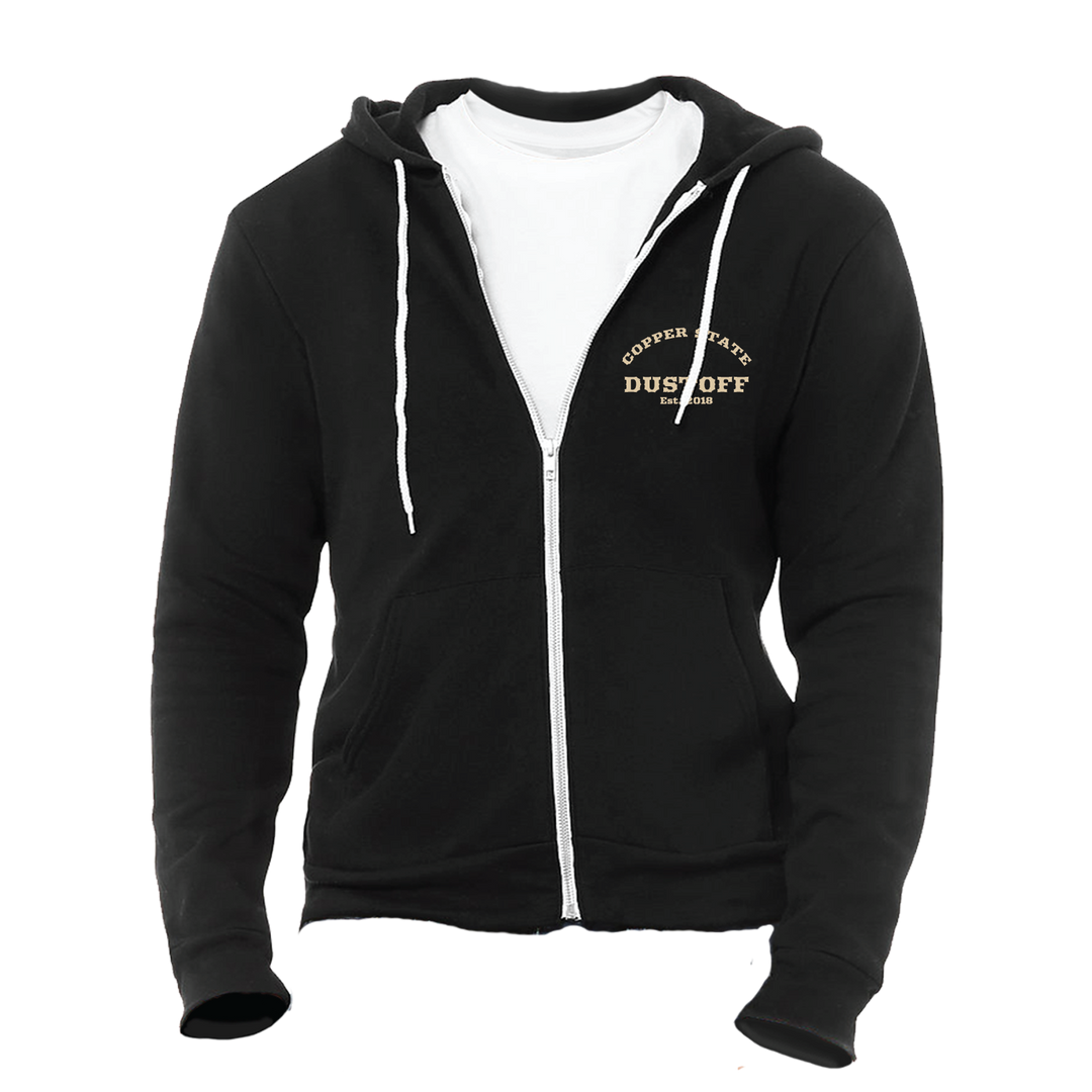 Det 1, C Co, 2-149 AVN "Copper State Dustoff" Full-Zip Hoodie