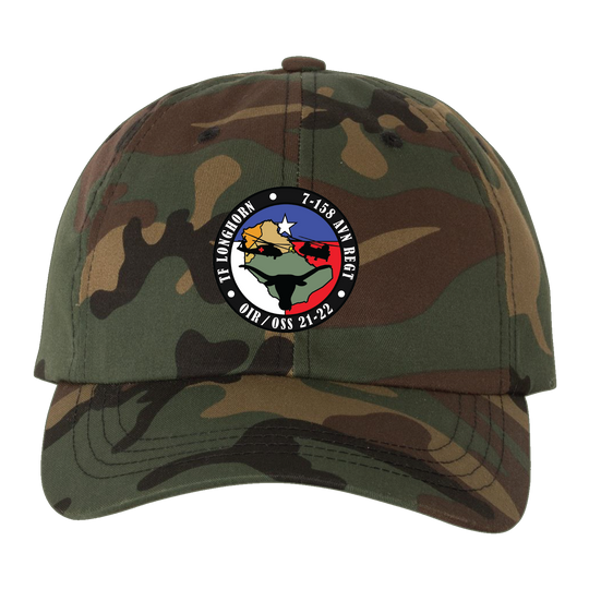 7-158 TF Longhorn Embroidered Hats