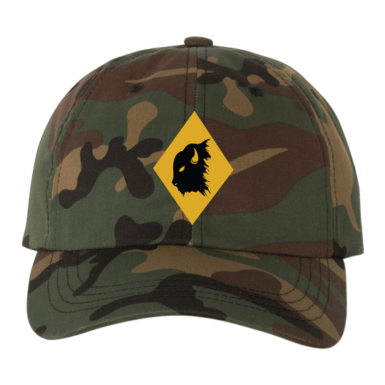 B BTRY, 2-130 FAR "Bison" Embroidered Hats