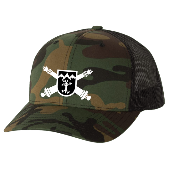 3 PLT, B BTRY, 3-157 FAR Embroidered Hats