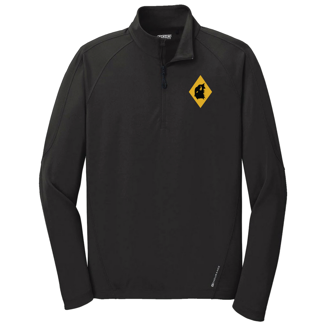 B BTRY, 2-130 FAR "Bison" 1/4 Zip