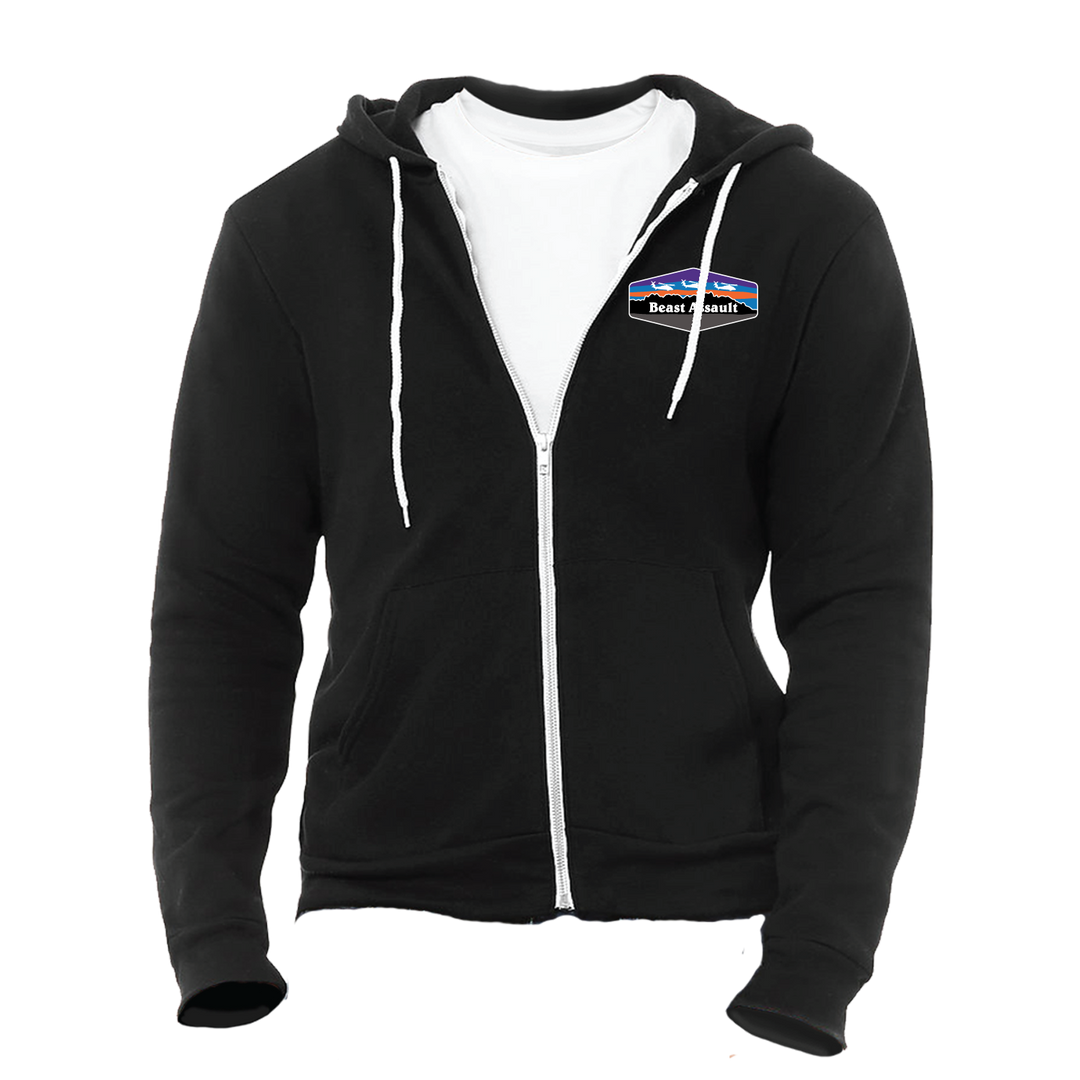 B Co, 3-501 AHB "Beast Assault" Full-Zip Hoodie