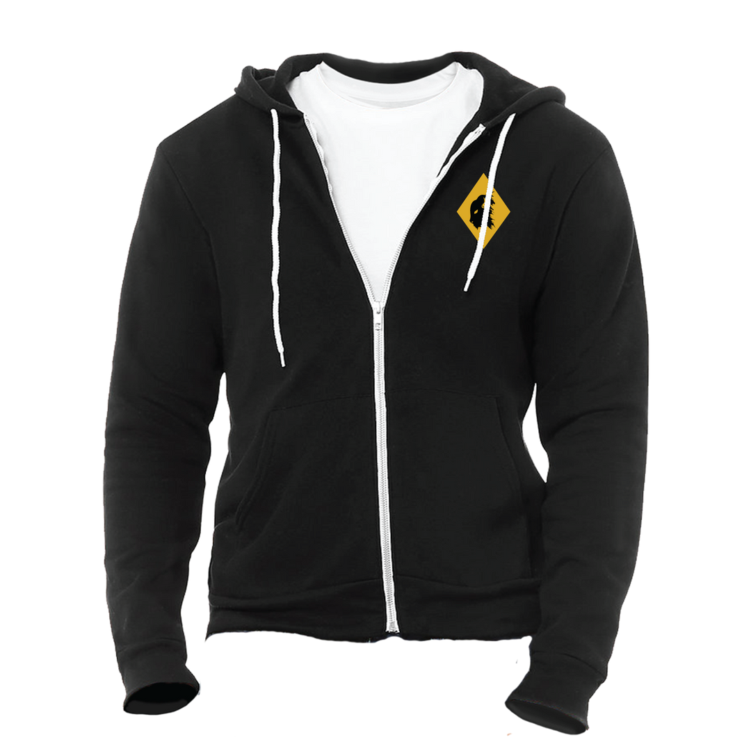 B BTRY, 2-130 FAR "Bison" Full-Zip Hoodie