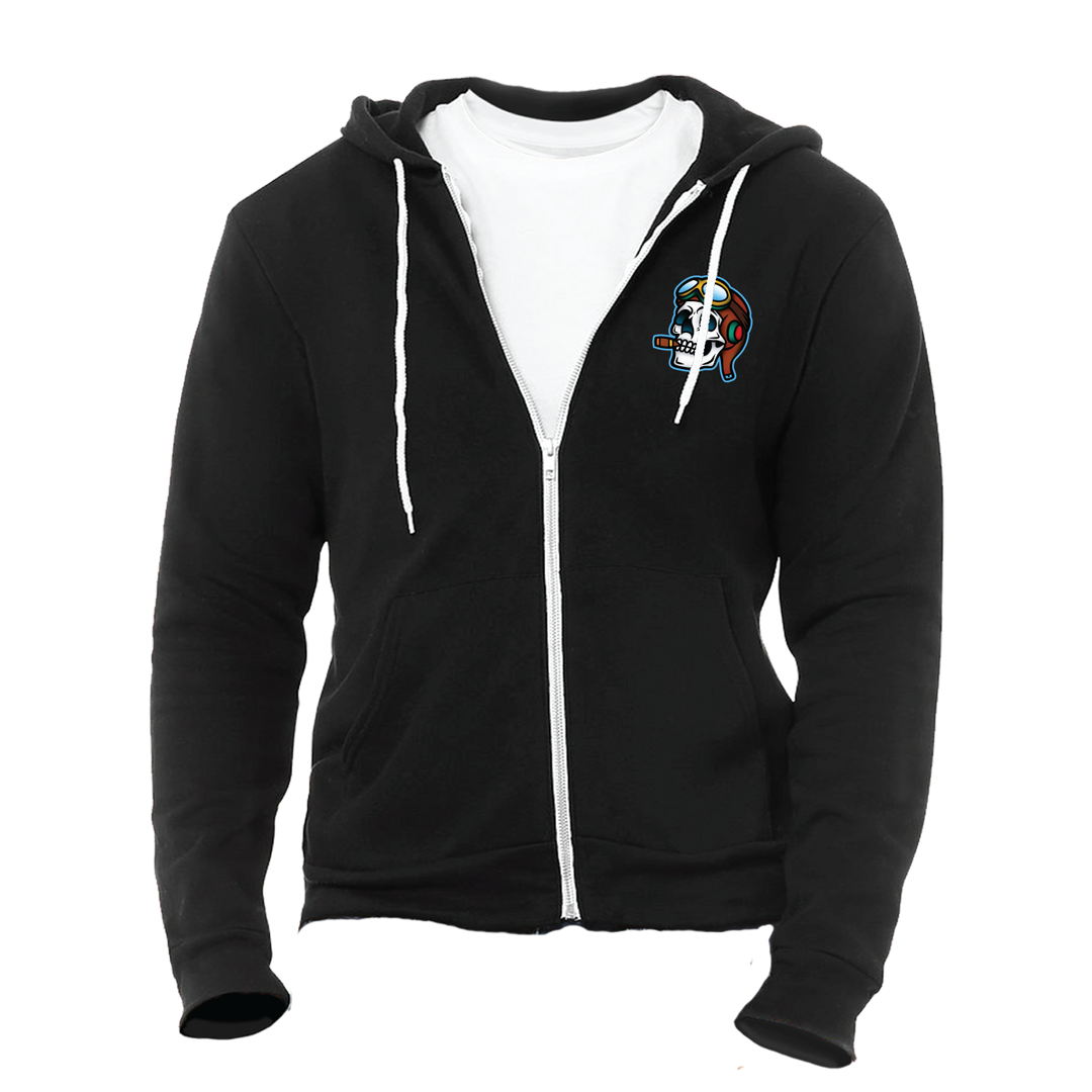 Zombie Steve Zip Up Hoodie