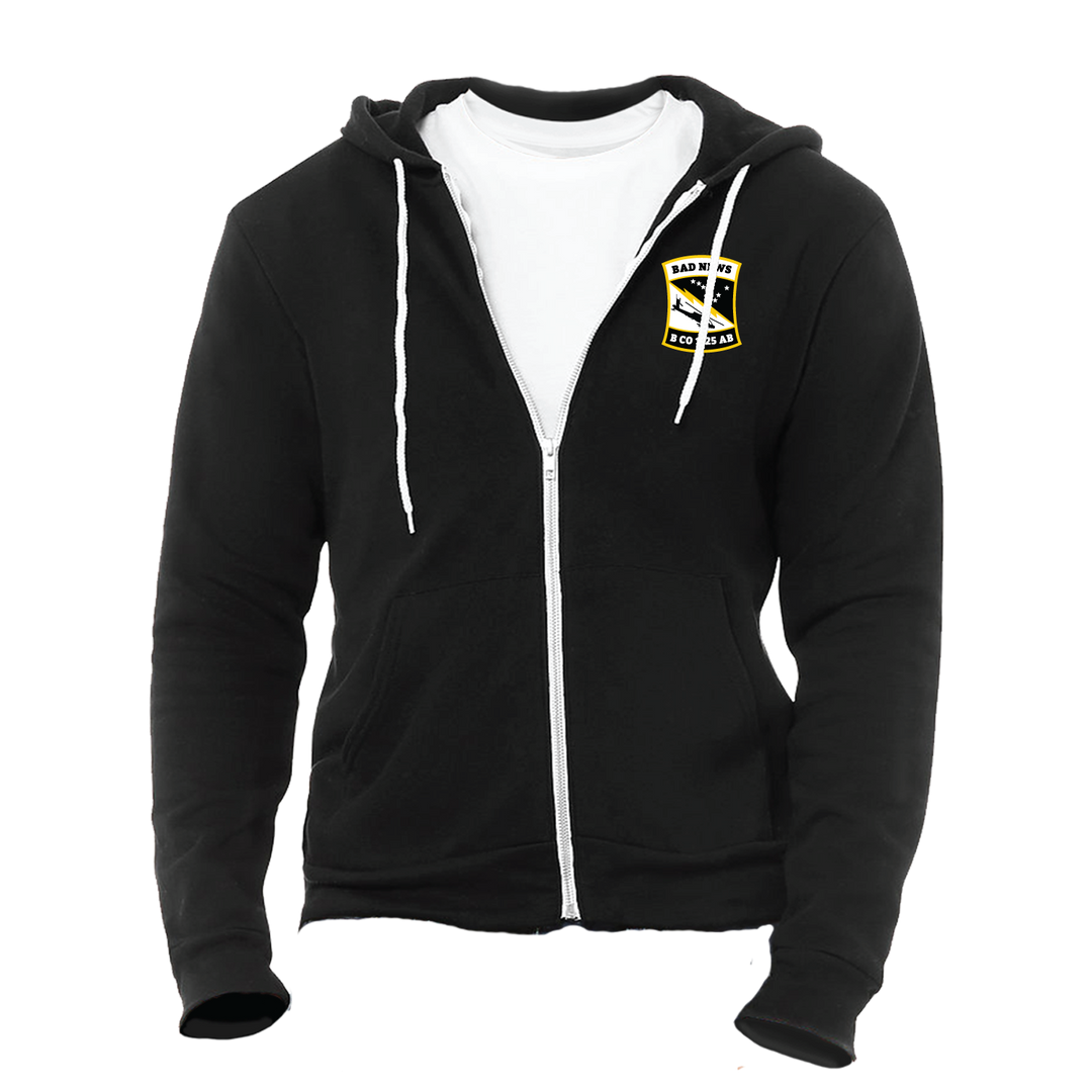 B Co, 1-25 AB “Bad News” Full-Zip Hoodie