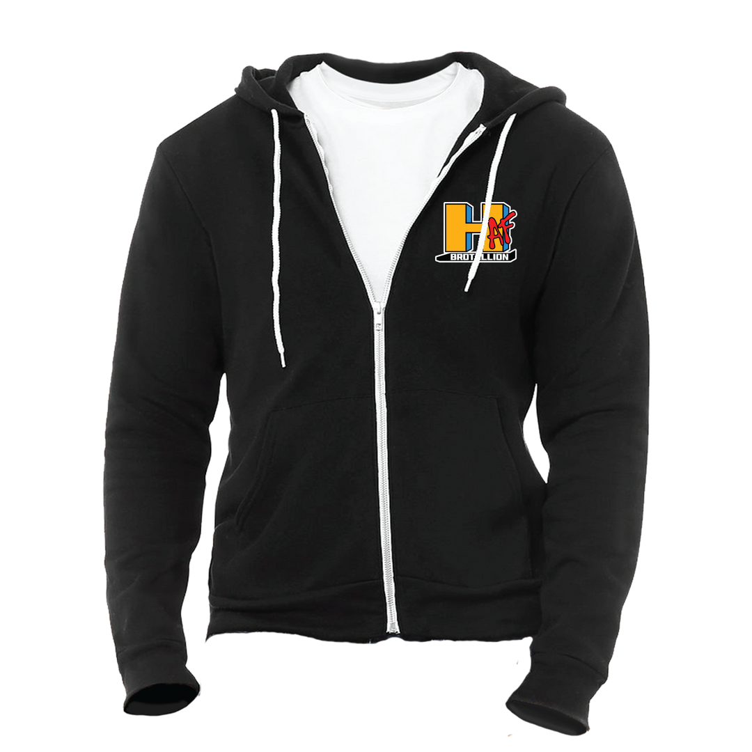 Rotorvision - BRO HAF Zip Up Hoodie