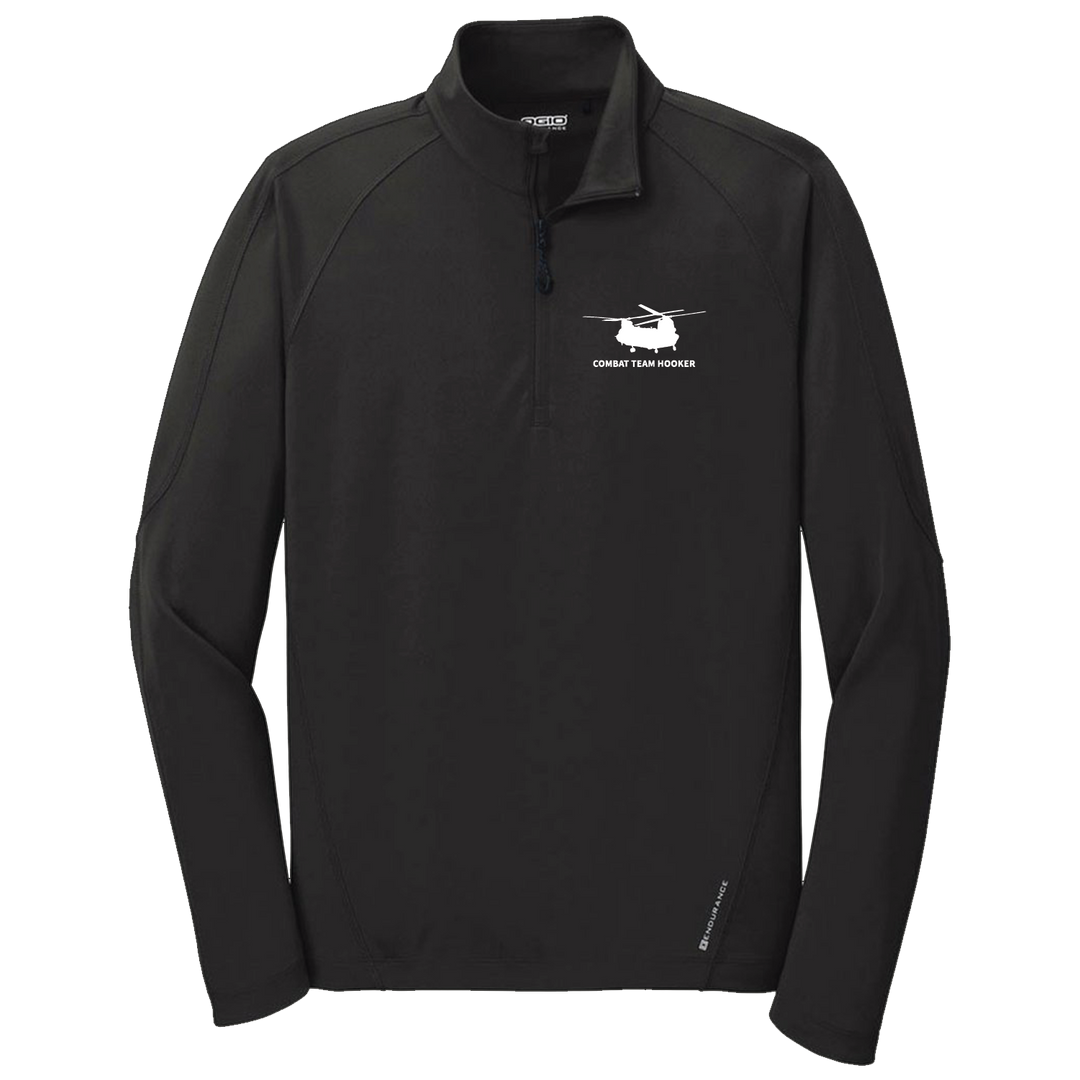 F Co, 2-135 GSAB (D-E-) "Combat Team Hooker" 1/4 Zip