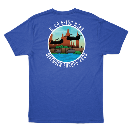 B Co, 5-159 GSAB "Europe 2023" T-Shirts