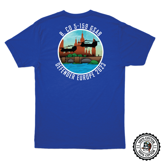 B Co, 5-159 GSAB "Europe 2023" T-Shirts