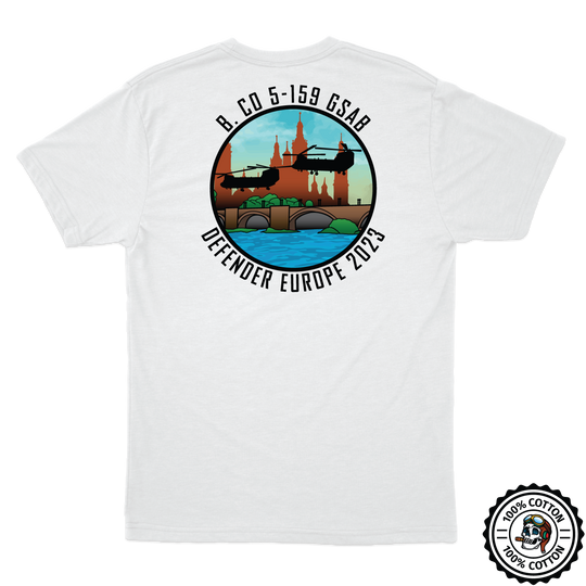 B Co, 5-159 GSAB "Europe 2023" T-Shirts