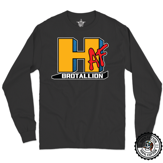 Rotorvision - BRO HAF Long Sleeve T-Shirt