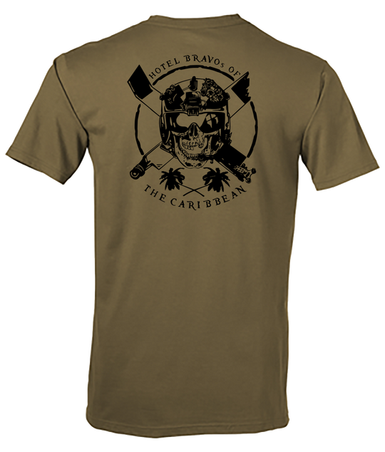 Hotel Bravos of the Caribbean Flight Approved T-Shirt
