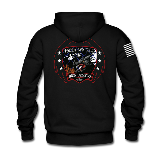 1-501 Aviation Regiment "Iron Dragons" Hoodie