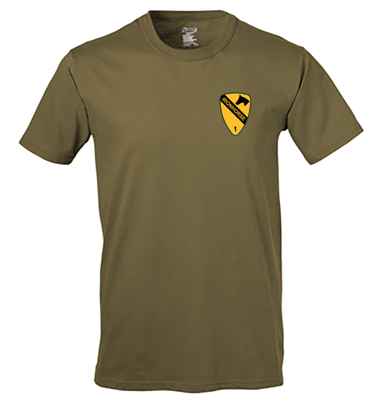 2-12 Cavalry Thunder Horse Tan 499 T-Shirt