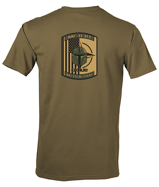 HHC, 224 AVN "Bounty Hunters" Flight Approved T-Shirt