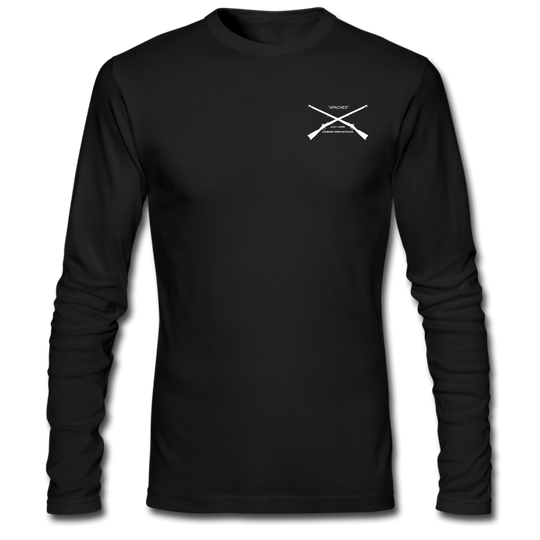 Bear PLT, A Co, 1-163 CAB "Apaches" Long Sleeve T-Shirt